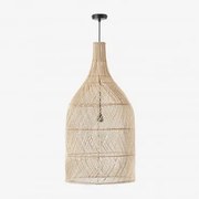 Lampa Sufitowa Wisząca Embid Czarna & Ø45 Cm - ↑90 Cm Embid - Sklum