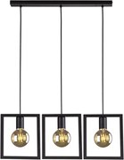 Potrójna loftowa lampa wisząca nad stół - 3X S098 E8-W76
