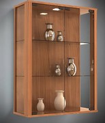 Szafka ścienna wisząca szklana Udina