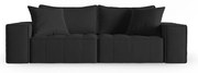 Czarna sofa 212 cm Mike – Micadoni Home