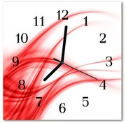 Zegar ścienny kwadrat Sztuka abstrakcyjna