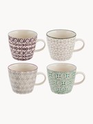 Komplet kubków Karine, 4 elem.