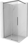 Mexen Rox ścianka prysznicowa Walk-in 70 x 200 cm, transparent 8 mm, gun metal - 8C2-070-003-95-00
