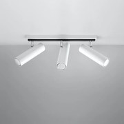 Biała lampa sufitowa 6x45 cm Mira – Nice Lamps
