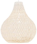 Skandynawska lampa wisząca biała 45 cm - Lina DropDesignerski Oswietlenie wewnetrzne