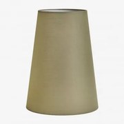 Ekran Do Lampy Z Tkaniny Mallorca Salvia Zieleń & Ø30 Cm - Sklum