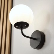 Brilagi - Lampa ścienna MALIVA 1xE14/15W/230V czarna/biała