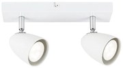 Rabalux 73018 - Oświetlenie punktowe PERICO 2xGU10/5W/230V biały