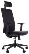 Fotel biurowy ZN-807-B czarny STEMA