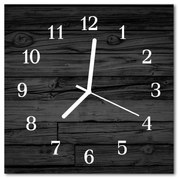 Zegar ścienny kwadrat Drewno