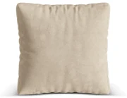 Beżowokremowa poduszka do sofy modułowej z materiału bouclé Martina – Micadoni Home
