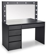 Toaletka AMORIO czarna