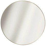 Okrągłe lustro złote E4-A64