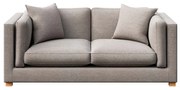 Jasnoszara sofa 195 cm Pomo – Ame Yens