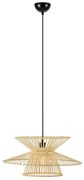 Lampa wisząca z bambusowym kloszem ø 57 cm Duplici – Markslöjd