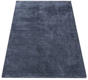 Antracytowy nowoczesny dywan pluszowy R5-E65