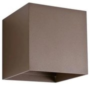 Redo 90174 - LED Kinkiet zewnętrzny VARY 2xLED/6W/230V 3000K IP54 brązowy