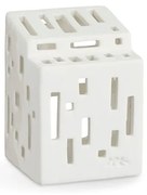 Biały ceramiczny świecznik Kähler Design Urbania Lighthouse Functio