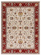 Czerwono-kremowy dywan 140x200 cm Classic – Universal
