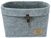 Organizer na kosmetyki i drobne przedmioty FELI, z imitacji filcu, WENKO