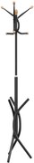 Czarny metalowy wieszak stojący W4-B16