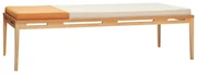 Pomarańczowo-kremowa ławka Amber – Hübsch
