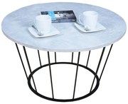 Industrialny stolik kawowy beton C9-D36