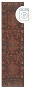 Bordowy chodnik odpowiedni do prania 60x230 cm Nico Global – Flair Rugs