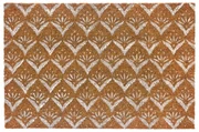 Wycieraczka z włókna kokosowego 60x40 cm Mini White – Casa Selección