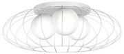 Biała lampa sufitowa potrójne źródło światła - 3X K438 B8-Z70