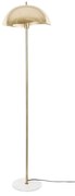 Lampa stojąca w kolorze złota z metalowym kloszem (wysokość 154 cm) Waved – Leitmotiv