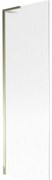 Mexen Next L parawan nawannowy 1-skrzydłowy 60 x 150 cm, prążki, złoty - 895-060-000-03-09-50