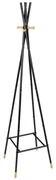 Czarny metalowy wieszak Loft – Wenko