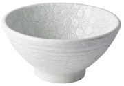 Biała miska ceramiczna MIJ Star, ø 16 cm