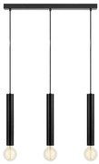 Markslöjd 108262 - Żyrandol na lince SENCILLO 3xE27/40W/230V czarny
