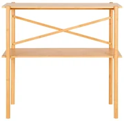 Bambusowa konsola w naturalnym kolorze 32x83 cm Manaus – House Nordic