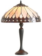 Endon 63982 - Lampa stołowa Tiffany BROOKLYN 1xE27/60W/230V Ø 40 cm
