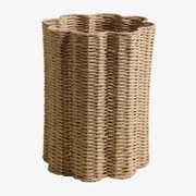 Kosz Z Plecionej Liny I Metalu Tadinov ↑42 Cm - Sklum