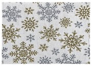 Dakls Podkładka Snowflakes biały, 33 x 48 cm