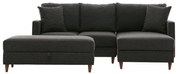 Sofa narożna Eva Right Anthracite