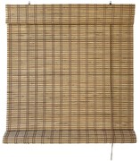 Bambusowa roleta w naturalnym kolorze 100x160 cm Lepus – Gardinia