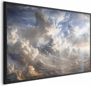 Plakat Refleksy na chmurach 30x21 cm z ramą czarną bez marginesu ARTGEIST B