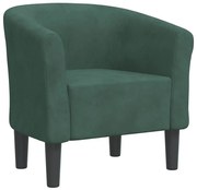 Ciemnozielony fotel welurowy do salonu  Z3-Z67