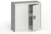 Kovona Szafa metalowa, 800 x 800 x 400 mm, 1 półka, szara/szara