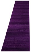 Ciemnofioletowy chodnik 80x300 cm Plus – Ayyildiz Carpets