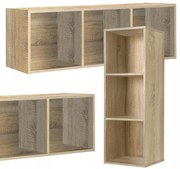 Regał półka organizer pojemnik stojak na płyty winylowe segregatory Cubo 3