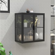 Szafka ścienna wisząca szklana Flokas S