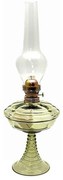 Lampa naftowa DROBĚNA 50 cm zielona leśna