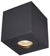 Zuma Line ACGU10-161 - Oświetlenie punktowe QUARDIP SL 1xGU10/50W/230V czarne