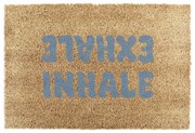 Wycieraczka z włókna kokosowego 60x90 cm Inhale Exhale – Artsy Doormats